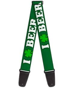 Correa de guitarra Buckle-Down - I "Trébol"