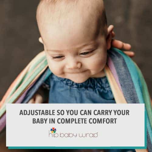 Fular Portabebés de Anillas Hip Baby Wrap para Bebés y - Imagen 7