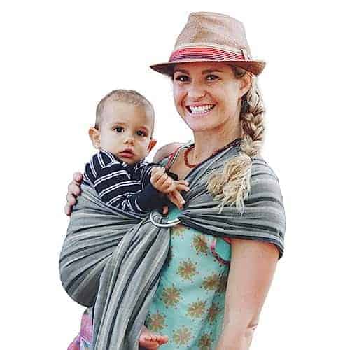 Fular Portabebés de Anillas Hip Baby Wrap para Bebés y
