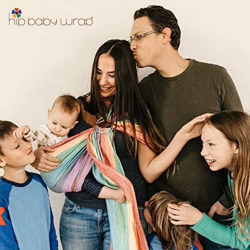 Fular Portabebés de Anillas Hip Baby Wrap para Bebés y - Imagen 6