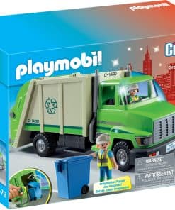Camión de Reciclaje Verde Playmobil