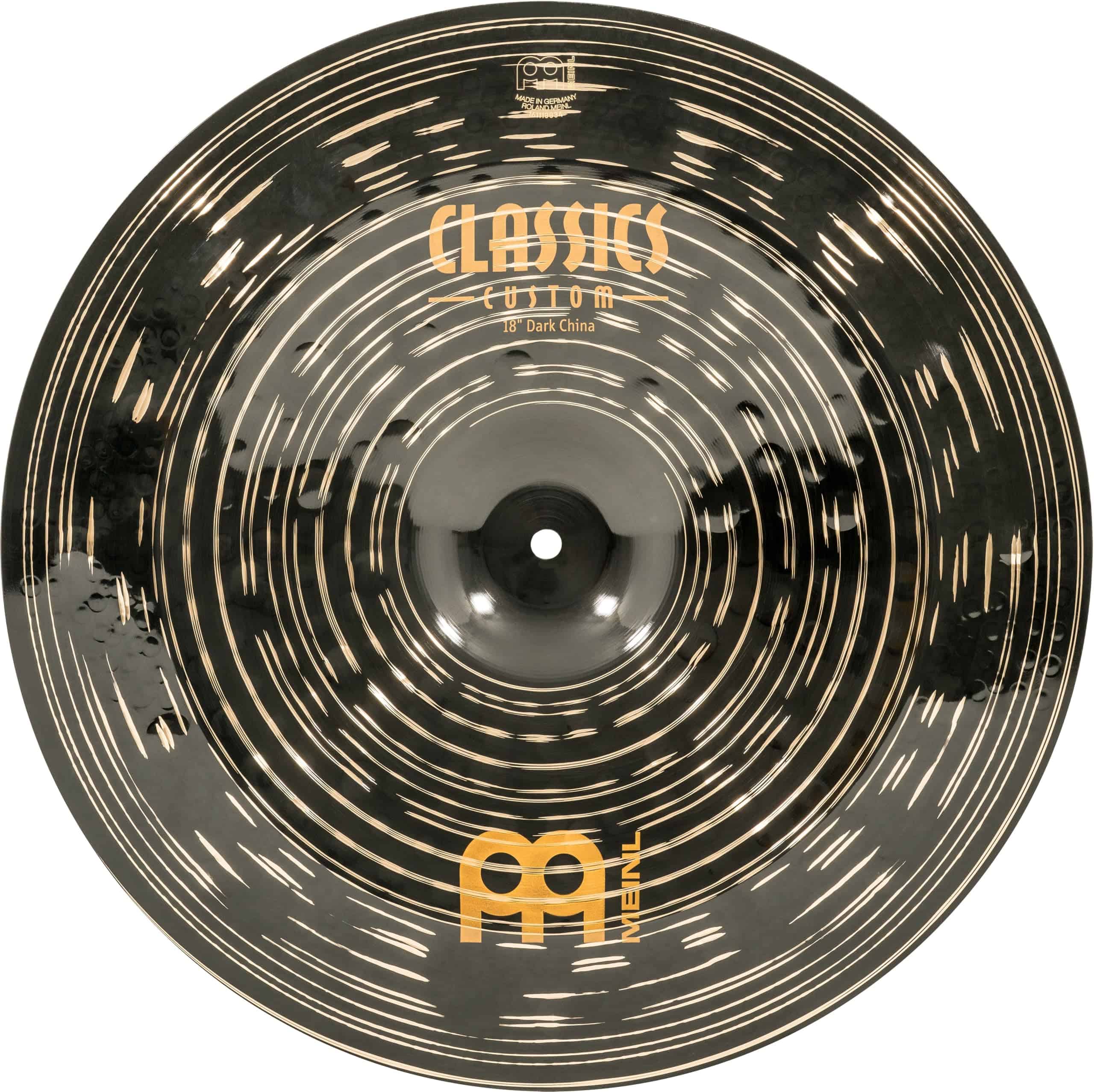 Platillo China Meinl 18" - Classics Custom Dark - Hecho en