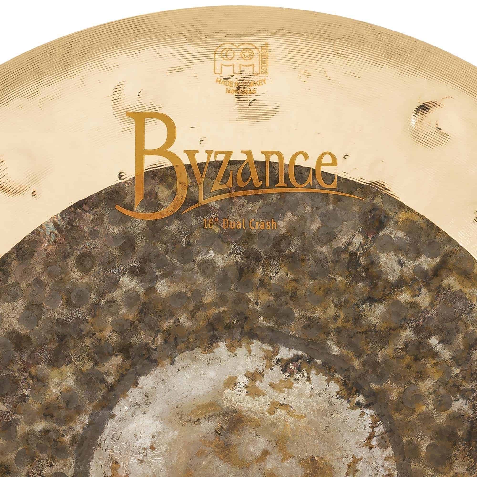 Meinl Cymbals Byzance 16" Dual Crash - Hecho en Turquía - - Imagen 5