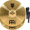 Par de Platillos Marching Meinl de 18� con Correas -