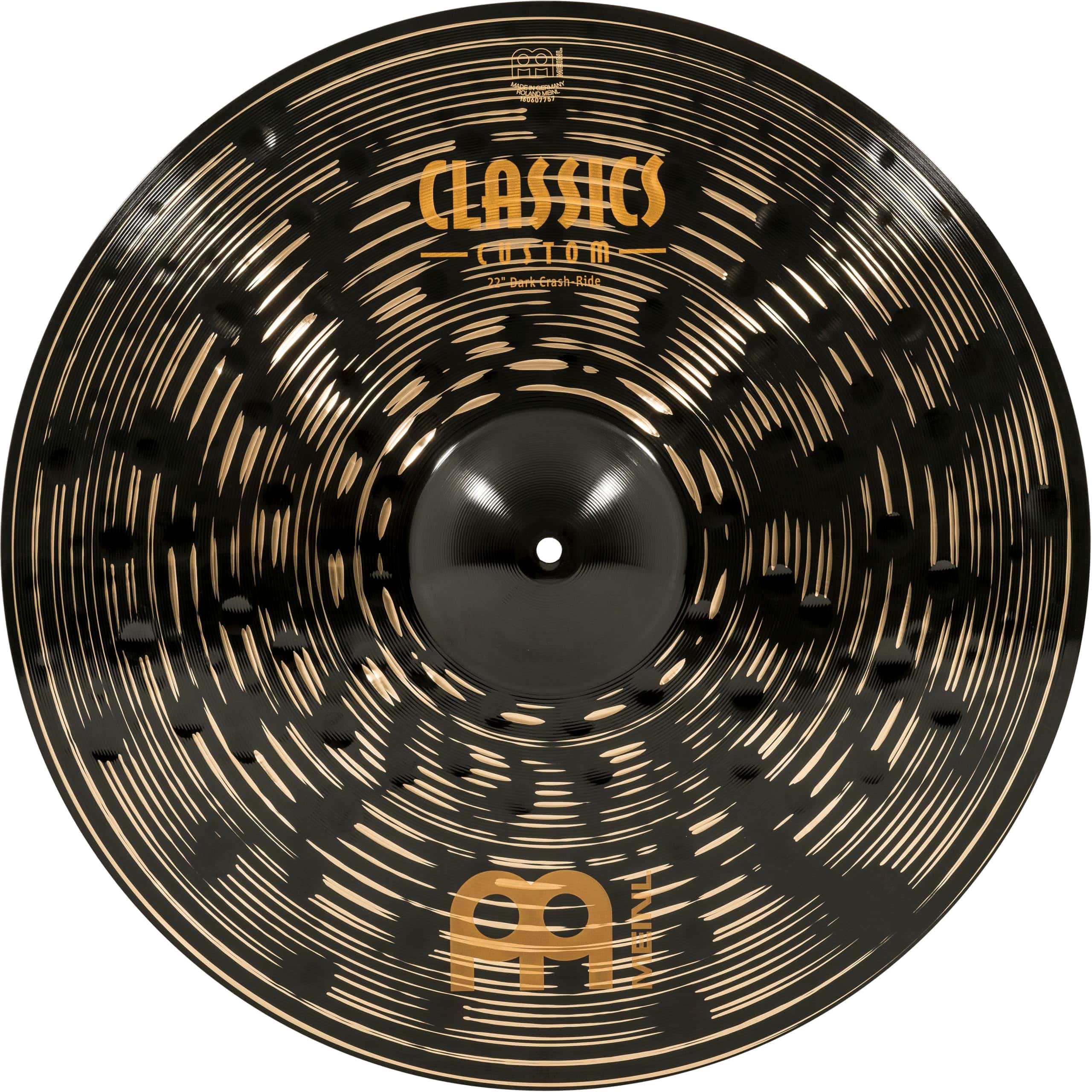 Platillo crash-ride Meinl Cymbals Classics Custom Dark de