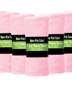 Imperial Home 12 Pack Mantas de Felpa Suaves al por Mayor -