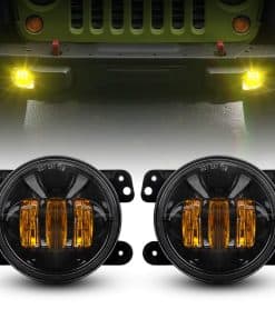 LX-LIGHT 60W 4 Pulgadas Luces LED de Niebla Ámbar para