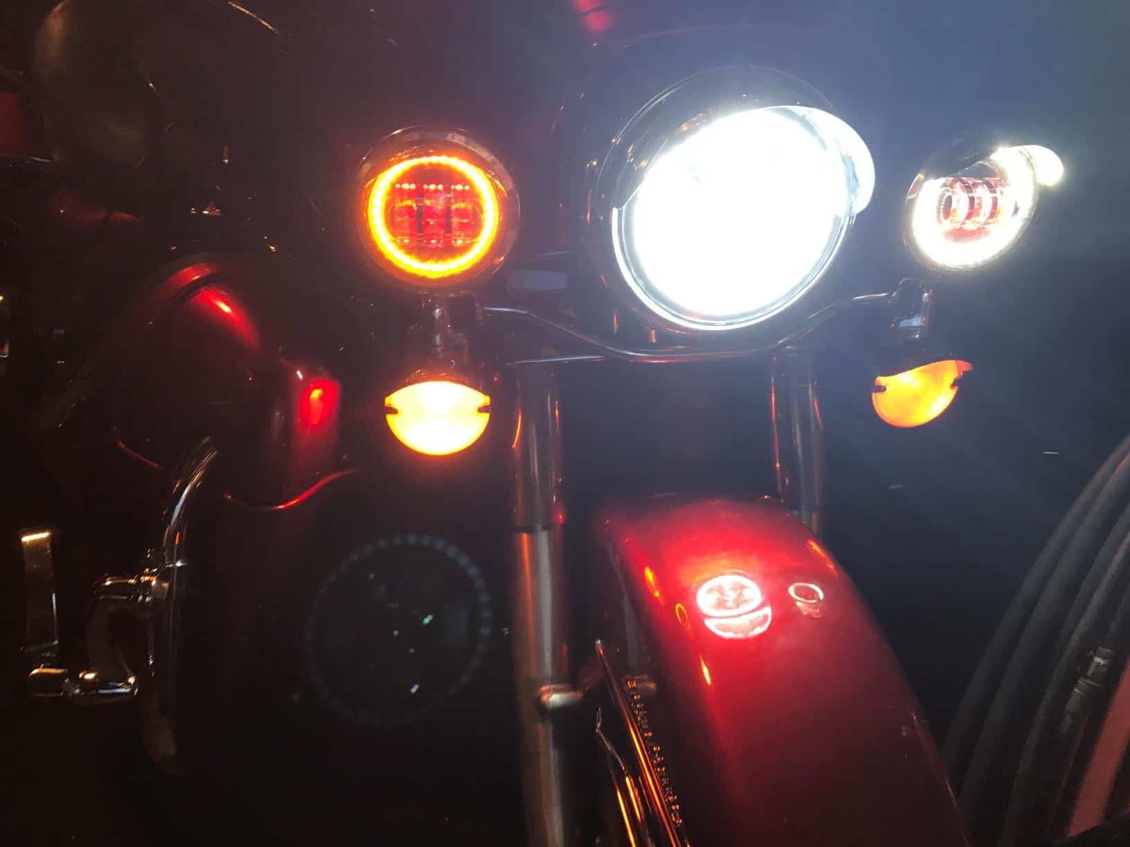 Faros de Niebla LED redondos de 4.5 pulgadas en negro con - Imagen 9