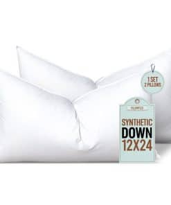 Set de 2 Almohadas de Relleno Sintético Alternativo para