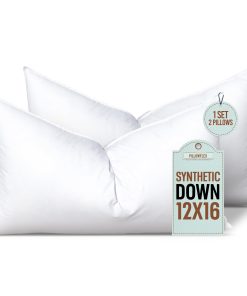 Conjunto de 2 cojines insertos alternativos sintéticos de