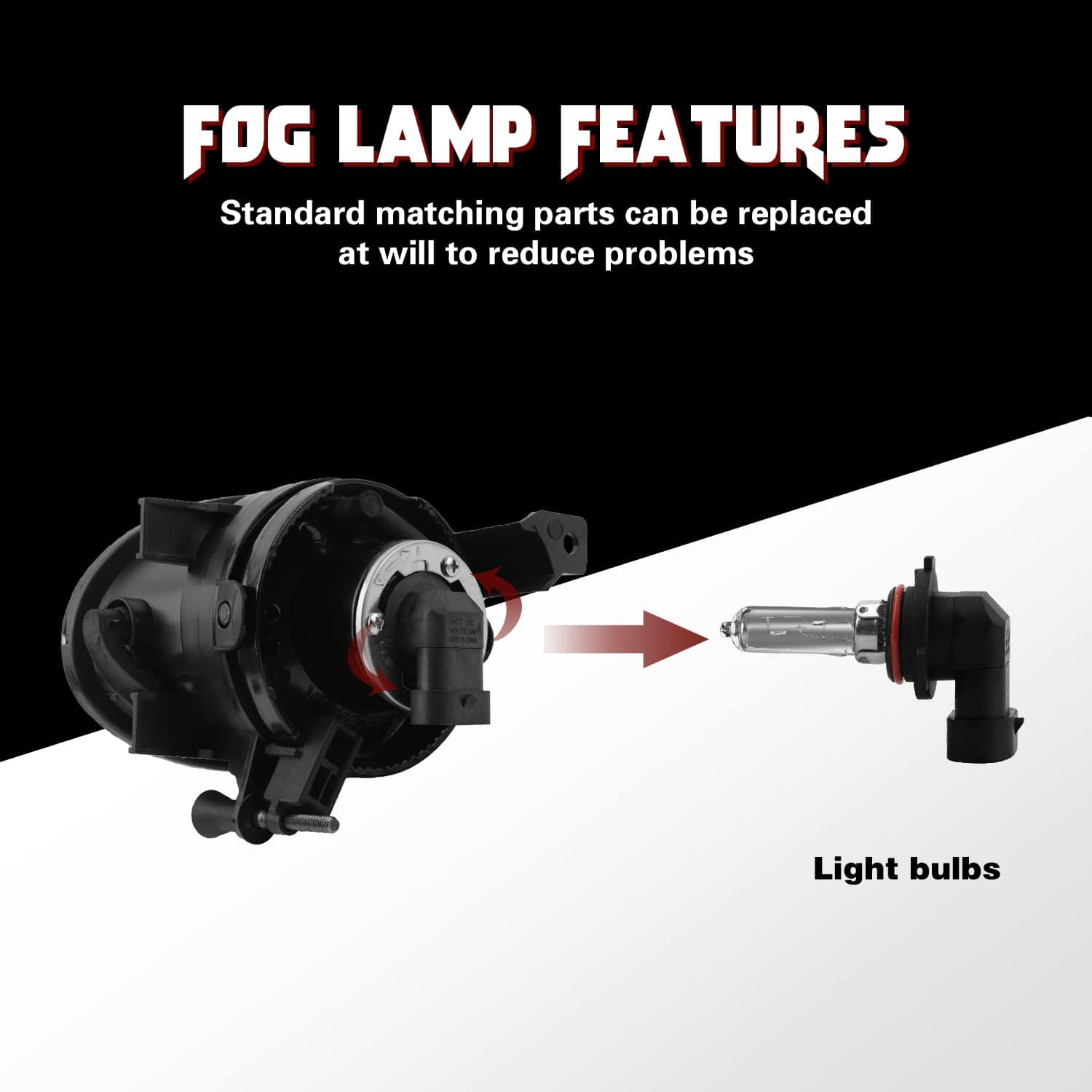 Kit de Luz Antiniebla para Golf Jetta MK6 - RP Remarkable - Imagen 6