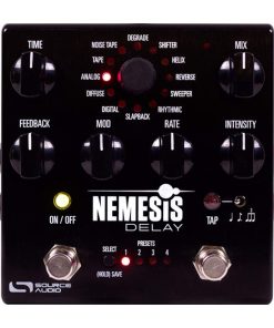 Pedal de Efectos de Retardo para Guitarra Source Audio