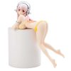 Figura Furyu 5" Super Sonico Detenedor de Fideos Versión