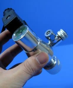 Regulador de CO2 + Solenoide - Válvula de Difusor del Dr.