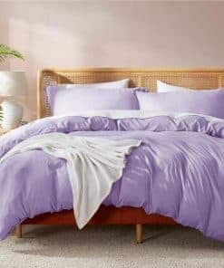 Juego de Funda de Edredón California King Nestl Lavanda -