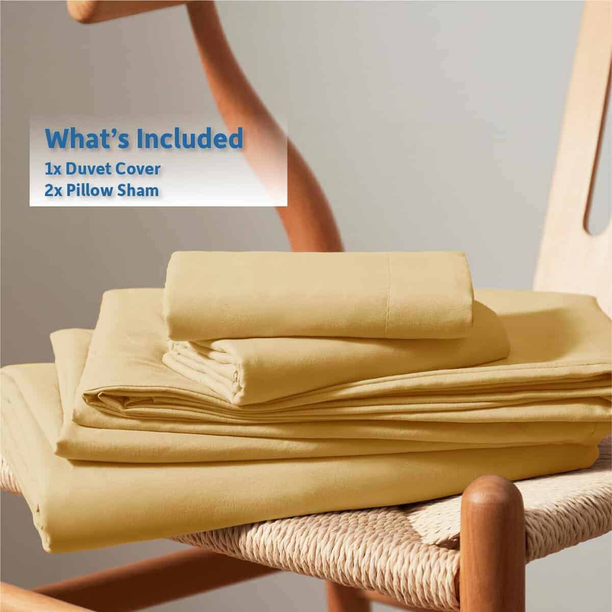 Juego de Funda de Edredón Nestl Camel Gold Tamaño Completo - Imagen 10