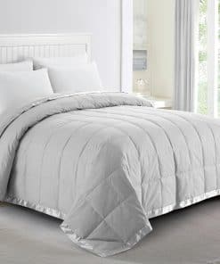 Mantas de plumas puredown� tamaño queen - Manta ligera y