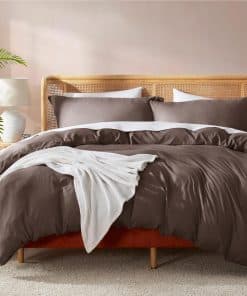 Juego de Funda de Edredón Tamaño King Nestlé Chocolate