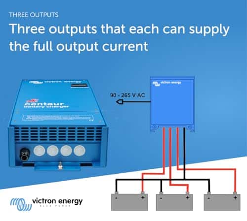 Cargador de batería de 12 voltios 60 amperios 3 bancos - Imagen 5