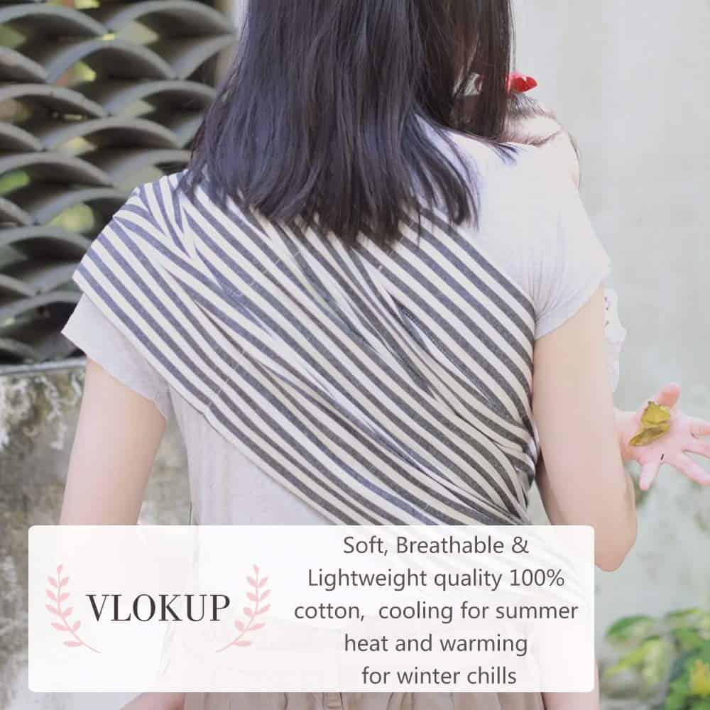 Fular Portabebés Vlokup Ring Sling, Fular Portabebés de - Imagen 5