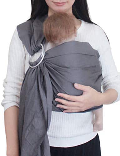 Portabebés Vlokup Ring Sling, Portador de bebé de algodón