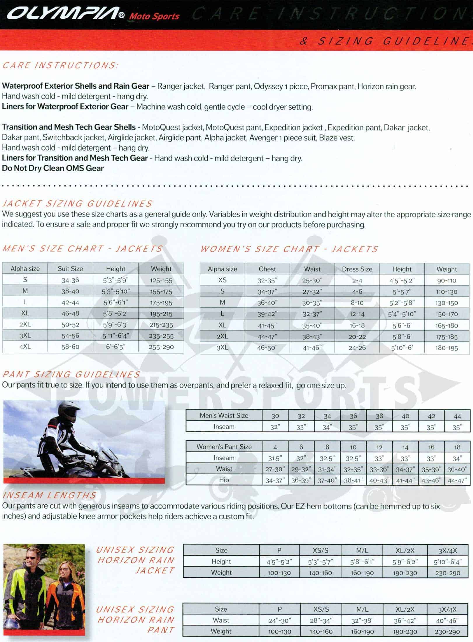 Chamarra Técnica de Moto para Hombre Olympia Moto Sports - Imagen 3