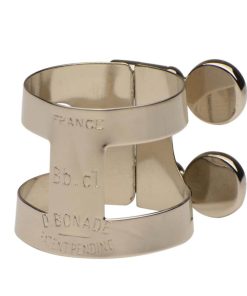 Abrazadera de Clarinete Bb Bonade - Invertida, Bañada en