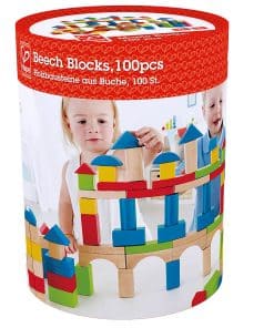 Set de Bloques de Construcción de Madera para Niños Hape