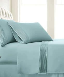 Juego de sábanas de 4 piezas SouthShore Fine -Azul cielo