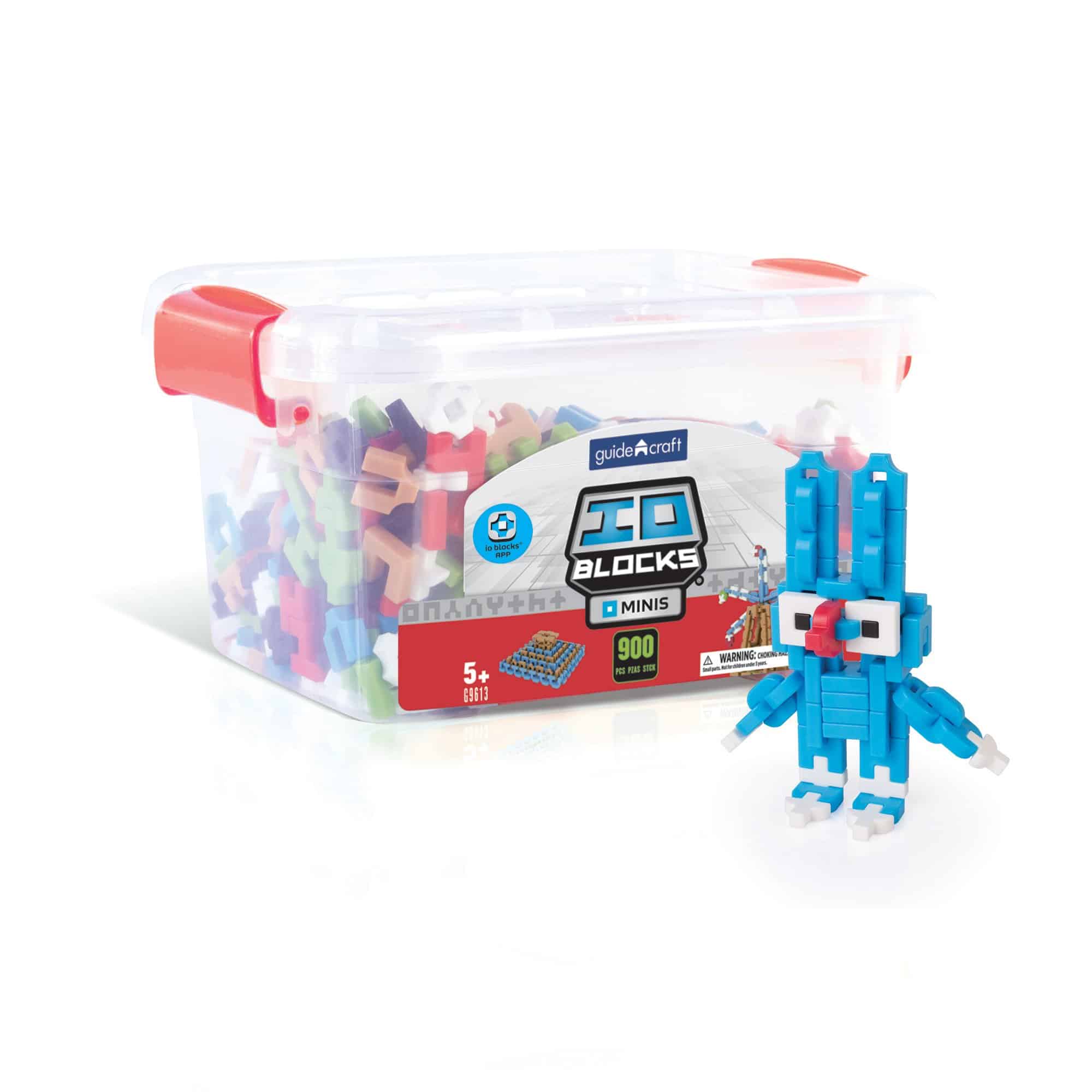 Guidecraft IO Blocks Minis - Set de 900 Piezas, Juguete