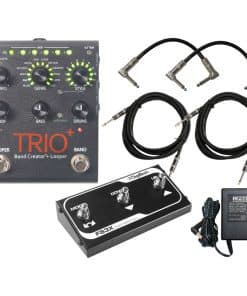 Pedal Creador de Banda y Looper DigiTech Trio+ con FS3X