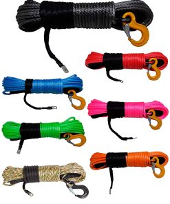 Cuerda de Winch de UHMWPE gris California Cordage 5/16" x