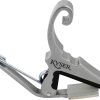 Kyser, CAPO ACOUSTIC QUICK CHANGE SILVER (KGCS)