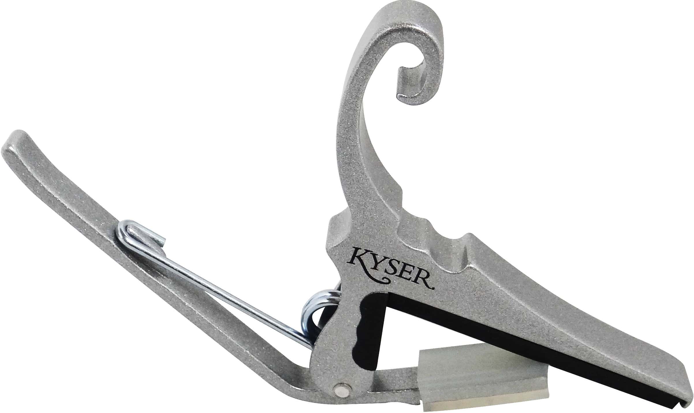 Kyser, CAPO ACOUSTIC QUICK CHANGE SILVER (KGCS)