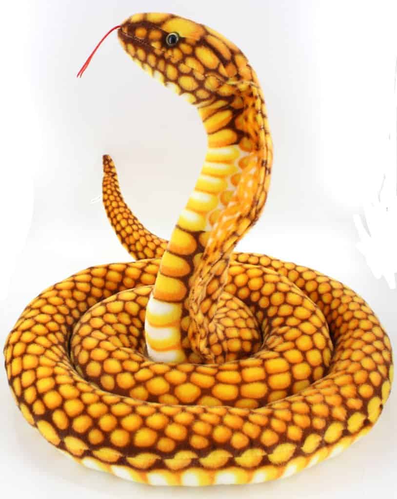 Jesonn Realistic Giant Stuffed Animals Cobra Plush Toy - Imagen 5