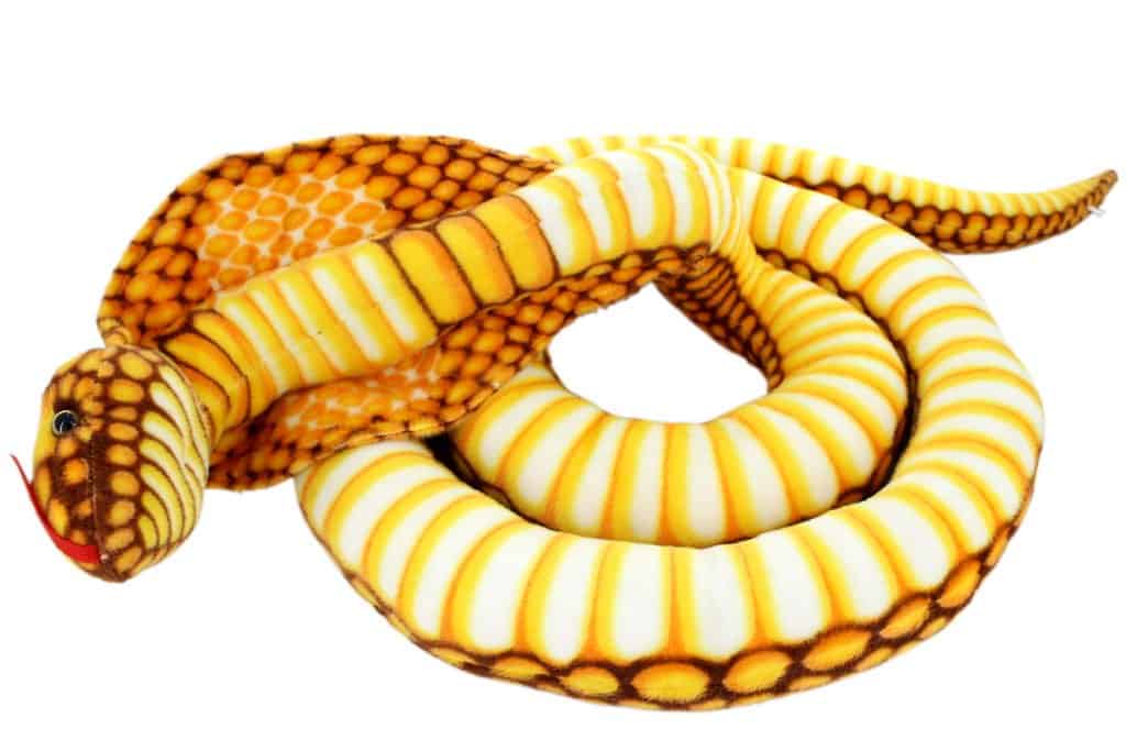 Jesonn Realistic Giant Stuffed Animals Cobra Plush Toy - Imagen 6