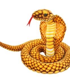 Jesonn Realistic Giant Stuffed Animals Cobra Plush Toy