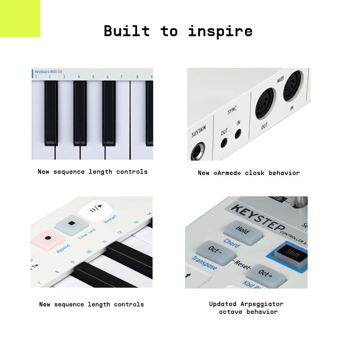 Controlador y secuenciador de 32 teclas Arturia KeyStep - Imagen 4