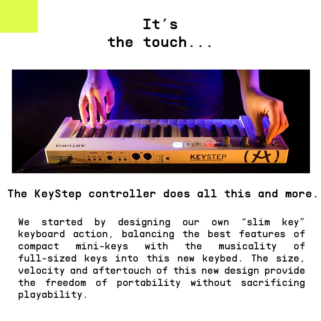 Controlador y secuenciador de 32 teclas Arturia KeyStep - Imagen 6