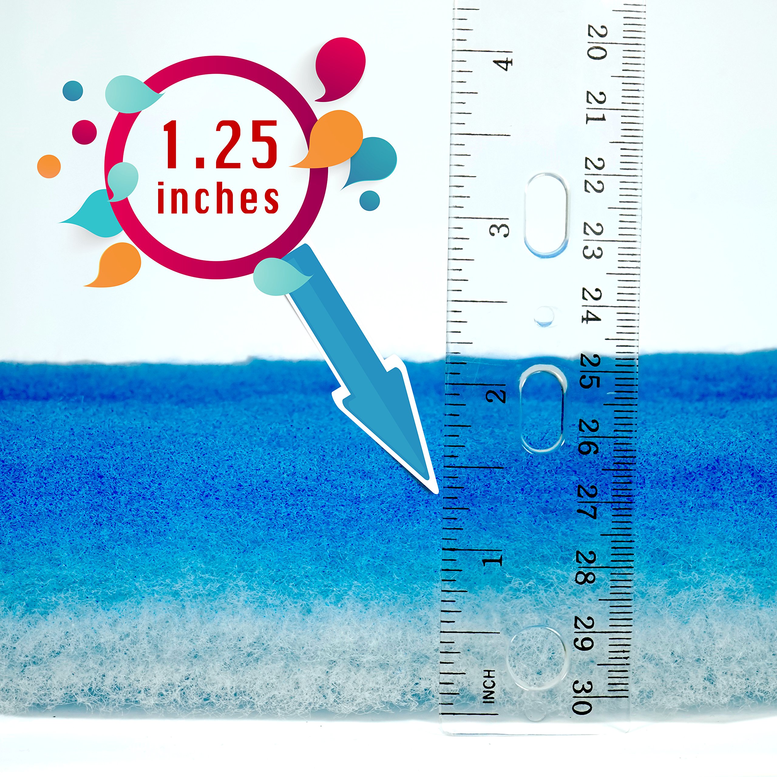 Rollo de Medios de Filtro Premium para Estanque de Koi - - Imagen 5