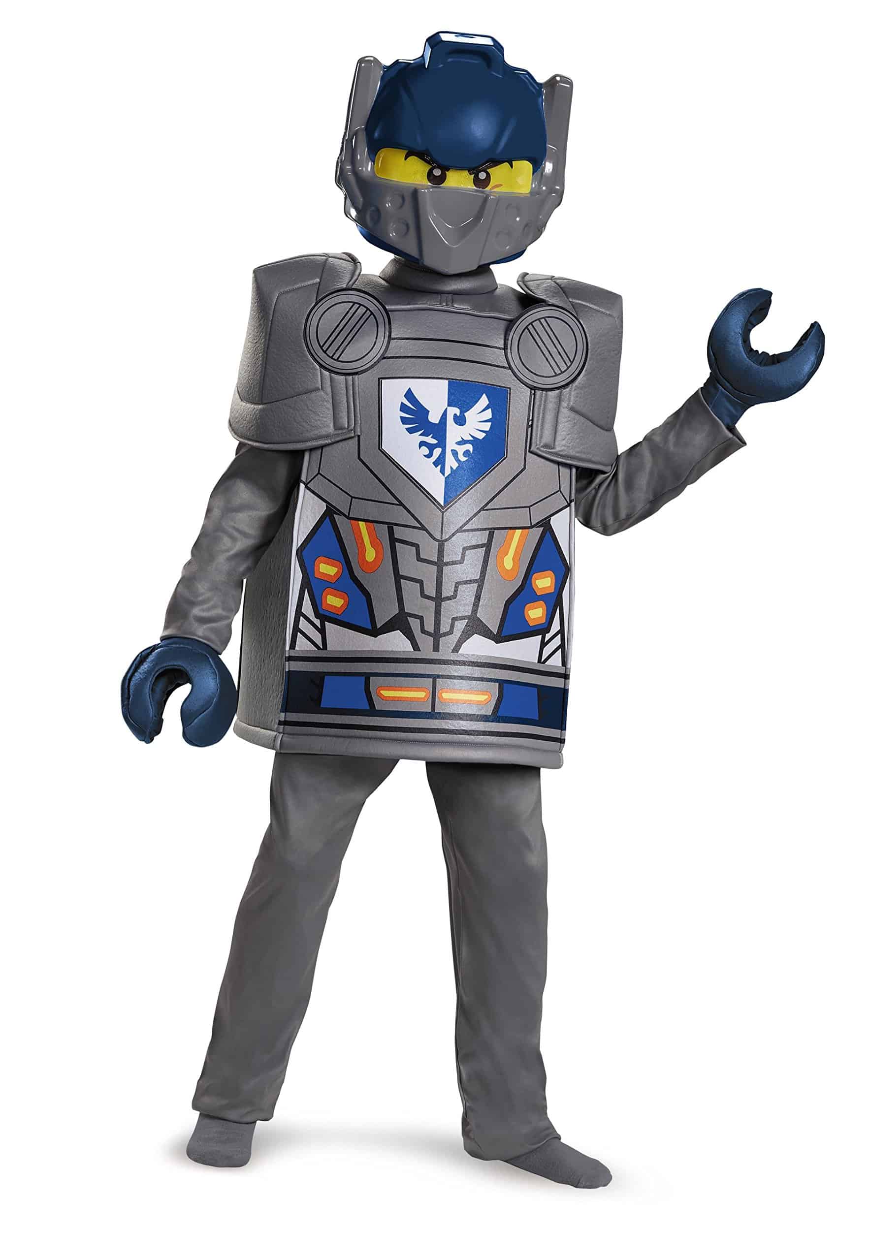 Disfraz de Clay Deluxe Nexo Knights Lego, Talla Grande/10-12