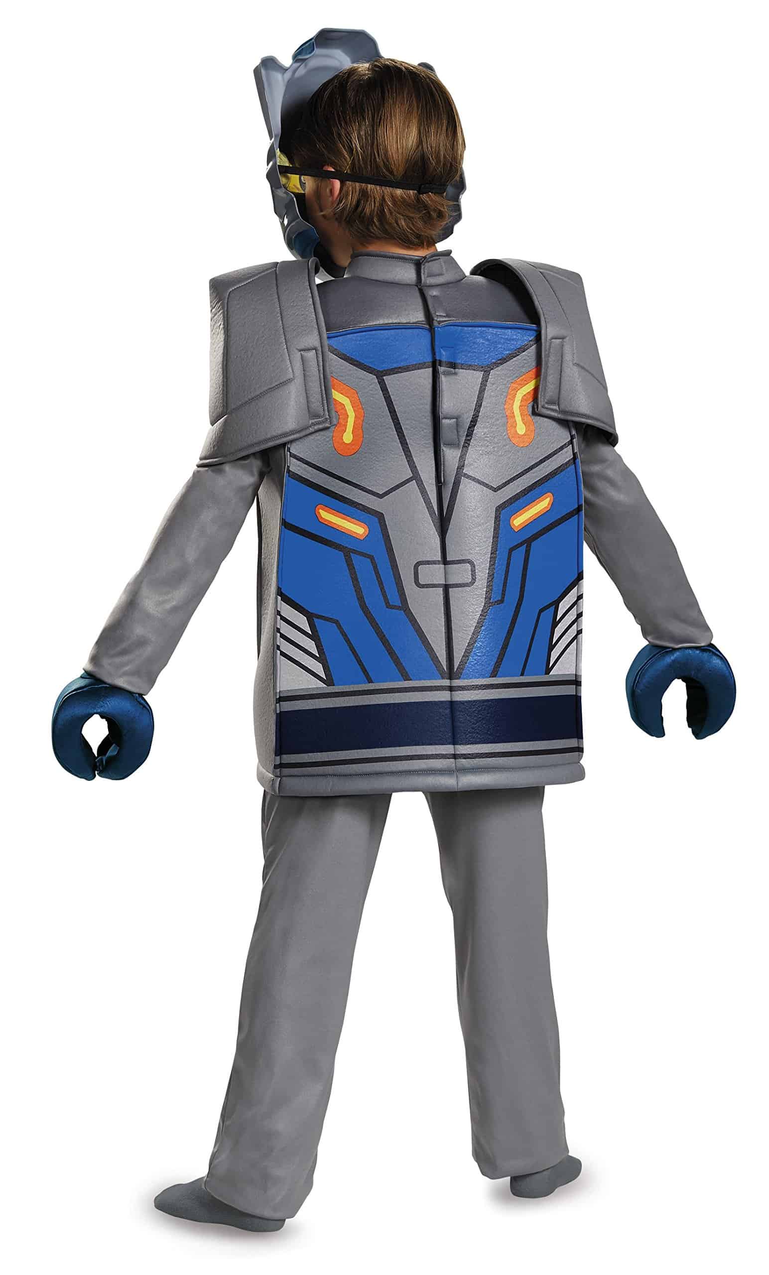 Disfraz de Clay Deluxe Nexo Knights Lego, Talla Grande/10-12 - Imagen 3