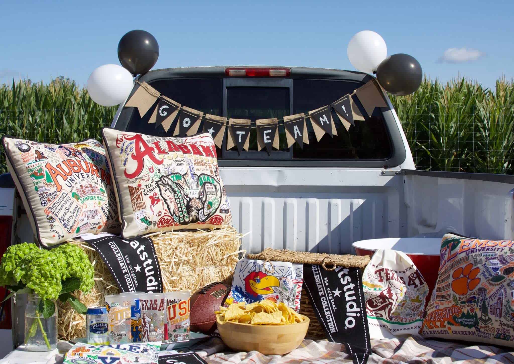 Almohada decorativa bordada universitaria de la -Universidad - Imagen 4