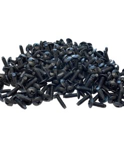 RackGold 12-24 Tornillos de Rack Phillips 100 Paquete -