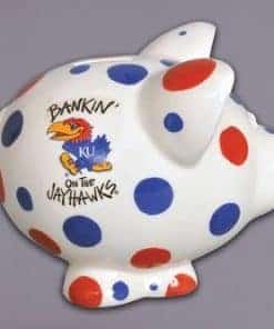 Alcancía de Cerámica Magnolia Lane para Colegiales (Kansas