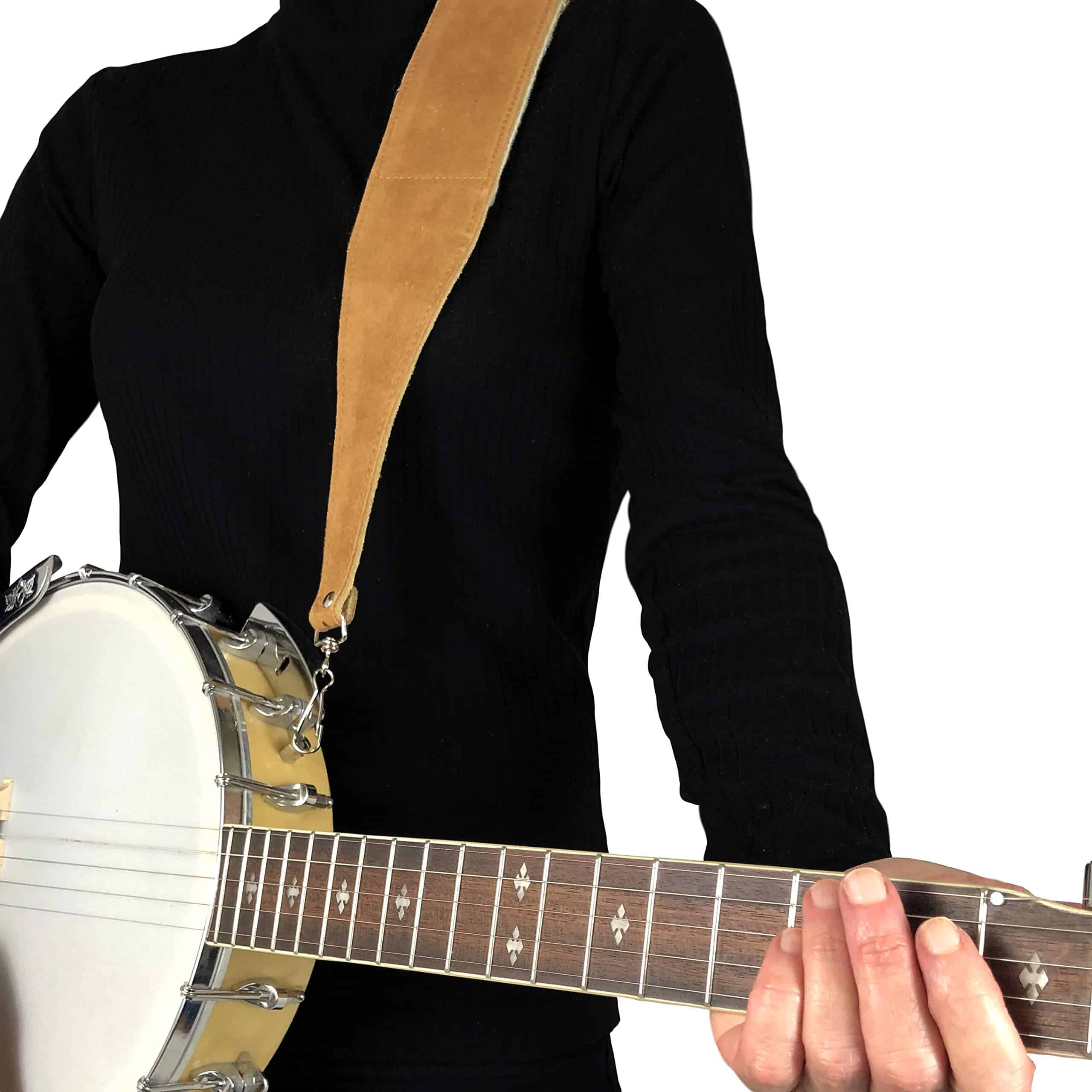 Correa para Banjo de Gamuza con Ganchos de Metal Ajustable - Imagen 5