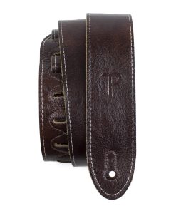 Correa de guitarra de cuero italiano vintage de Perri's