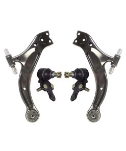 PartsW - 4 Pcs Suspensión Frontal Inferior Brazos de