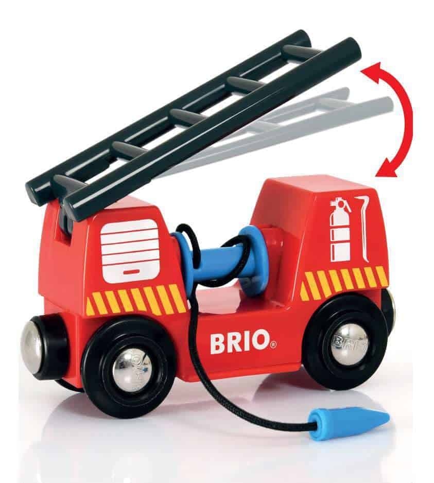 Set de Bomberos de Rescate BRIO 33815 | Juego de Tren de 18 - Imagen 9