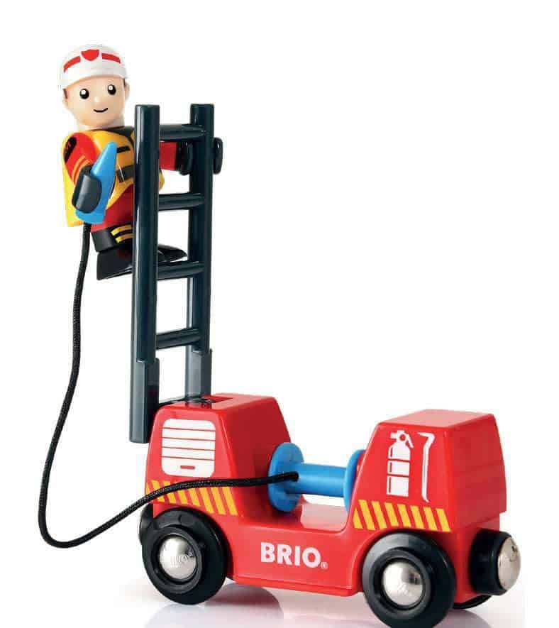 Set de Bomberos de Rescate BRIO 33815 | Juego de Tren de 18 - Imagen 11